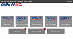 Desktop Screenshot of goschauto.com